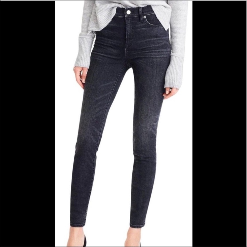 J. Crew 9” High Rise Toothpick Jeans Size 25P